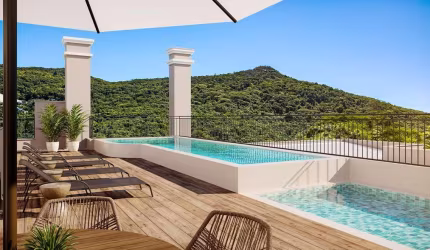 Apartamento para Venda em Florianópolis, Saco Grande, 2 dormitórios, 1 suíte, 1 banheiro, 1 vaga