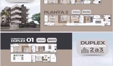 Apartamento com 2 quartos à venda na Rua das Guianas, 286, Centro, Pinhais, 61 m2 por R$ 360.000