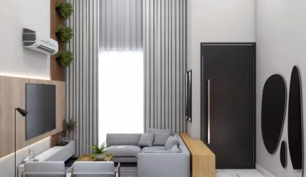 Casa Térrea no Jardins Bolonha Casa em Condomínio com 3 Quarto(s) e 4 banheiro(s) à Venda, 157 por R$ 1.100.000 no setor Jardins Bolonha IN9316