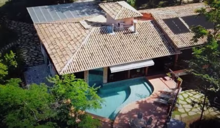 CASA NO ALDEIA DO VALE - FRENTE LAGO - PRÓXIMA HÍPICA -  UMA VERDADEIRA CASA NA MONTANHA Casa em Condomínio com 7 Quarto(s) e 11 banheiro(s) à Venda, 979.83 por R$ 8.700.000 no setor Residencial Aldei