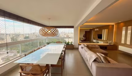 Park Design - Apartamento com 3 suítes e vista definitiva no Setor Oeste Apartamento com 3 Quarto(s) e 5 banheiro(s) à Venda, 124 por R$ 1.450.000 no setor Setor Oeste ST15200