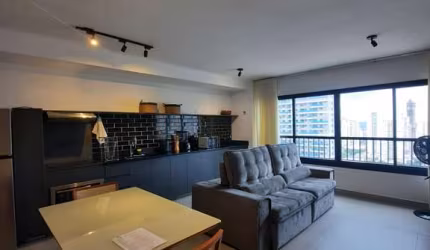 Apartamento Mobiliado no Bueno Apartamento com 2 Quarto(s) e 2 banheiro(s) à Venda, 69 por R$ 775.000 no setor Setor Bueno AD17108