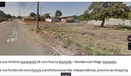 Lote/Terreno 407m2 - Aparecida de Goiania Lote à Venda, 407 por R$ 200.000 no setor Residencial Village Garavelo IN20089