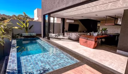 Jardins Barcelona  Casa em Condomínio com 4 Quarto(s) e 5 banheiro(s) à Venda, 248 por R$ 2.980.000 no setor Jardins Barcelona AX21178