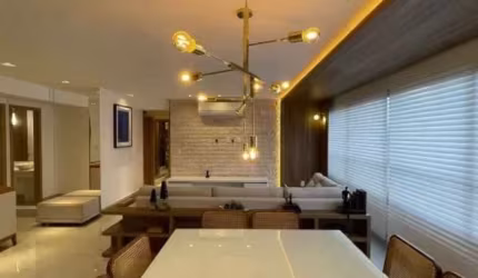Ágio Jardim Bueno 3 suítes mobiliado Apartamento com 3 Quarto(s) e 4 banheiro(s) à Venda, 110 por R$ 1.345.000 no setor Jardim América VN21245