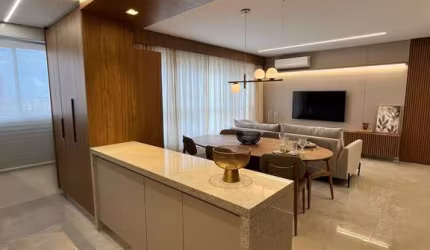 Vendo On Marista mobiliado e decorado - 115 m² Apartamento com 3 Quarto(s) e 4 banheiro(s) à Venda, 115 por R$ 1.350.000 no setor Setor Marista AD21396