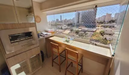 Apartamento mobiliado no Home Serrinha Apartamento com 2 Quarto(s) e 2 banheiro(s) à Venda, 60 por R$ 450.000 no setor Parque Amazonia ST22897