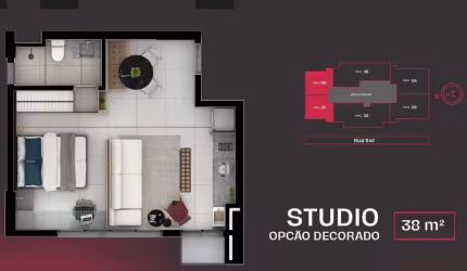 Ágio Ágio - Liv Urban - Marista Apartamento com 1 Quarto(s) e 1 banheiro(s) à Venda, 38 por R$ 415.000 no setor Setor Marista FL23061