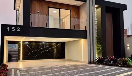 Sobrado 4 suítes Jardins Bolonha  Casa em Condomínio com 4 Quarto(s) e 5 banheiro(s) à Venda, 360 por R$ 2.300.000 no setor Jardins Bolonha AD23412