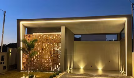 CONDOMINIO JARDIM BARCELONA  Casa em Condomínio com 3 Quarto(s) e 4 banheiro(s) à Venda, 159 por R$ 1.299.000 no setor Jardins Barcelona AD24343