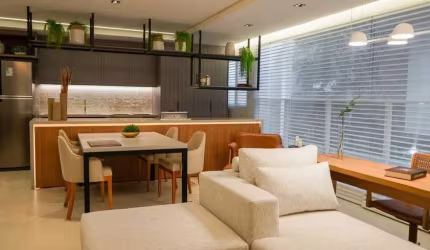 Ágio Apartamento dois quartos Flat com 2 Quarto(s) e 1 banheiro(s) à Venda, 64.2 por R$ 754.000 no setor Alphaville Araguaia TA25220