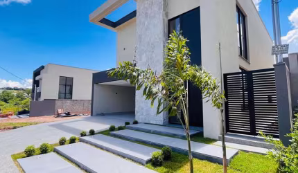 Casa moderna no Jardins Barcelona Casa em Condomínio com 4 Quarto(s) e 5 banheiro(s) à Venda, 232.55 por R$ 1.690.000 no setor JARDINS BARCELONA AX25264