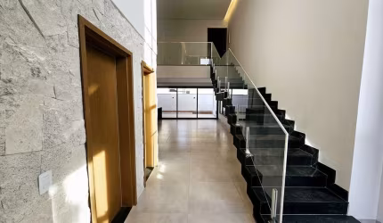 Sobrado 240 m2 3 suítes Jardins Bolonha Senador Canedo GO Casa em Condomínio com 3 Quarto(s) e 5 banheiro(s) à Venda, 240 por R$ 1.570.000 no setor Jardins Bolonha AD25337