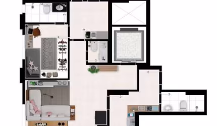 Ágio Apartamento 140m² com varanda gourmet Apartamento com 3 Quarto(s) e 5 banheiro(s) à Venda, 142.65 por R$ 1.410.000 no setor Setor Pedro Ludovico AD25385