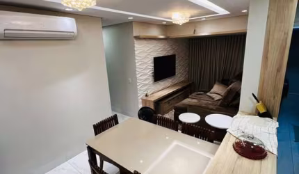 Lindo AP de  3Q c/ suite, Rico em móveis planejados. Apartamento com 3 Quarto(s) e 2 banheiro(s) à Venda, 82 por R$ 430.000 no setor Parque Industrial Paulista TA25439