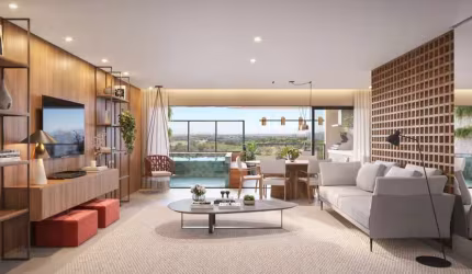 Ágio Ágio Emirates Apartamento de 133m2 com piscina  Apartamento com 3 Quarto(s) e 1 banheiro(s) à Venda, 133 por R$ 1.685.880 no setor Jardim Goiás VN25523