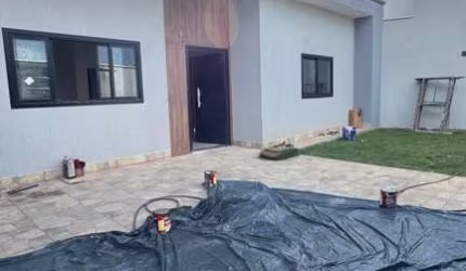 Casa térrea contra esquina  Casa de Rua com 2 Quarto(s) e 2 banheiro(s) à Venda, 80 por R$ 357.000 no setor Residencial Portinari AD25886