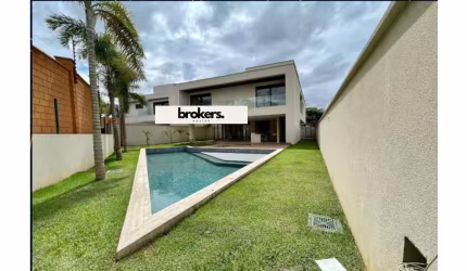 Sobrado 4 suítes 480m2 , Alphaville Cruzeiro Goiânia, GO Casa em Condomínio com 4 Quarto(s) e 5 banheiro(s) à Venda, 480 por R$ 6.300.000 no setor Residencial Alphaville Flamboyant AD26093