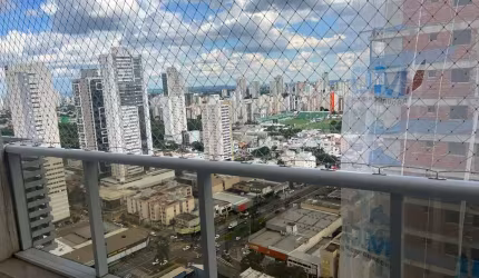 Lux Bueno Flat mobiliado andar alto vista definitiva nascente Apartamento com 1 Quarto(s) e 1 banheiro(s) à Venda, 39 por R$ 542.000 no setor Setor Bueno AD26209