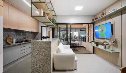 Ágio  Oportunidade duas suítes setor oeste ágio B.great Bosque dos Buritis Apartamento com 2 Quarto(s) e 3 banheiro(s) à Venda, 81 por R$ 637.410 no setor Setor Central AU26590