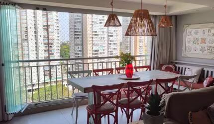 Vendo apartamento New Park 3Q  1 suíte 2 vagas garagem Parque Cascavel Mobiliado e Decorado  Apartamento com 3 Quarto(s) e 2 banheiro(s) à Venda, 84 por R$ 680.000 no setor Jardim Atlântico AU27055