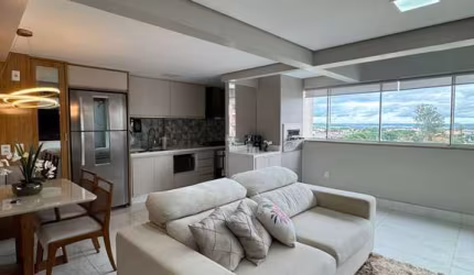 Flat Duplex Mobiliado - Residencial Live Tower Lozandes Apartamento Duplex com 2 Quarto(s) e 3 banheiro(s) à Venda, 76 por R$ 812.000 no setor Park Lozandes FL27629