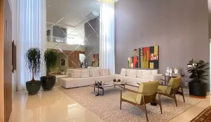 Sobrado Alphaville Araguaia Casa em Condomínio com 5 Quarto(s) e 7 banheiro(s) à Venda, 390 por R$ 4.850.000 no setor Alphaville Flamboyant Residencial Araguaia AU28025