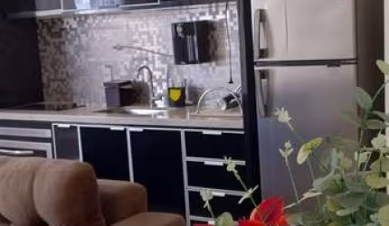 Apartamento 01 dormitório, mobiliado e decorado com extremo bom gosto no melhor do Setor Bueno Apartamento com 1 Quarto(s) e 1 banheiro(s) à Venda, 47 por R$ 420.000 no setor Setor Bueno VN28026