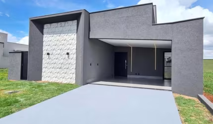 CASA TERREA 173,1m² TERRAS ALPHA Casa em Condomínio com 3 Quarto(s) e 5 banheiro(s) à Venda, 173.1 por R$ 990.000 no setor TERRAS ALPHA 1 ST21454