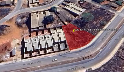 Lote Buriti Sereno - AV. GRAÇA ARANHA Lote à Venda, 608 por R$ 380.000 no setor Jardim Buriti Sereno AD28445
