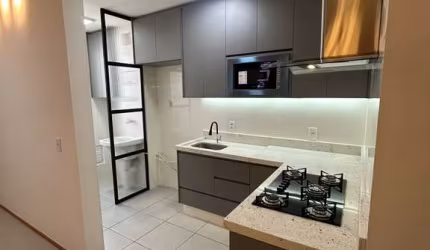 Apartamento todo planejado Vida Milão Apartamento com 1 Quarto(s) e 2 banheiro(s) à Venda, 50 por R$ 379.000 no setor Vila Luciana AD28978