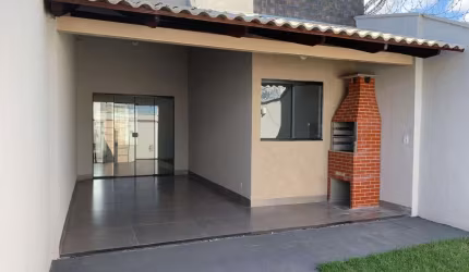 Casa 2 Quartos com Suíte, Quintal Gramado e Churrasqueira – Monte Pascoal Casa de Rua com 2 Quarto(s) e 2 banheiro(s) à Venda, 91 por R$ 290.000 no setor Residencial Monte Pascoal IN28985