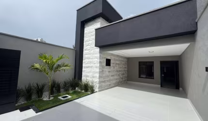 Casa 3 suítes no Jardim Atlantico Acabamento Premium Casa de Rua com 3 Quarto(s) e 4 banheiro(s) à Venda, 155 por R$ 830.000 no setor Jardim Atlântico FL28591
