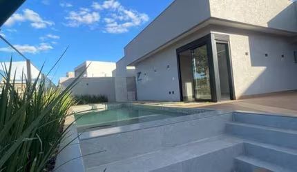 Casa Térrea com Sala de Cinema e Fire Pit – Condomínio Jardins Golf Casa em Condomínio com 4 Quarto(s) e 5 banheiro(s) à Venda, 324.49 por R$ 3.500.000 no setor Residencial Goiânia Golfe Clube IN28929