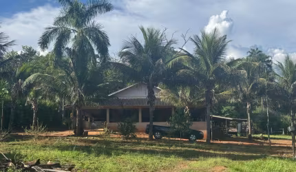Linda Chácara de 1 Alqueire na Divisa de Goiânia/Nerópolis pela GO-080 - Goiás Chácara à Venda, 48400 por R$ 1.480.000 AD29152