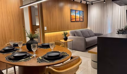 Duo Sky Garden Decorado e Locado no Airbnb  Apartamento com 3 Quarto(s) e 2 banheiro(s) à Venda, 73 por R$ 890.000 no setor Parque Amazônia IN29331