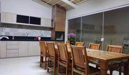 Vendo casa no Condomínio Caichoeira Bom Sucesso Casa em Condomínio com 3 Quarto(s) e 3 banheiro(s) à Venda, 165 por R$ 400.000 no setor Residencial Brisas do Cerrado VN29101