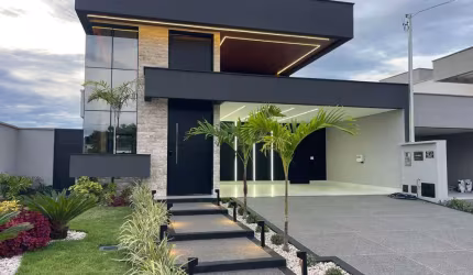 Casa em condomínio fechado 3 Suítes Casa em Condomínio com 3 Quarto(s) e 4 banheiro(s) à Venda, 158 por R$ 1.430.000 no setor Residencial Araguaia FL29467