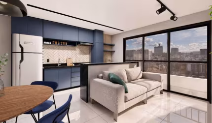 Apartamento 1 Quarto Mobiliado e Decorado - RITMO BUENO Apartamento com 1 Quarto(s) e 1 banheiro(s) à Venda, 45.81 por R$ 600.000 no setor Setor Bueno IN29709