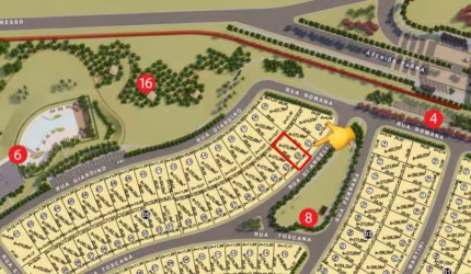 Ágio LOTE JARDINS PARMA Área / Terreno à Venda, 270 por R$ 280.000 no setor Jardins Parma VN28249