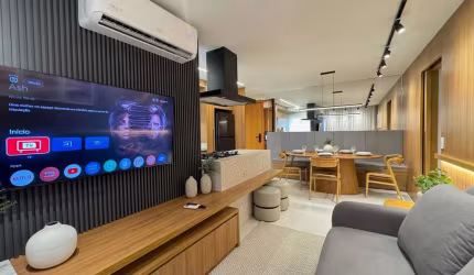 Duo Sky Garden Decorado Já Locado no Airbnb acima de R$10.000,00 Mensal Apartamento com 3 Quarto(s) e 2 banheiro(s) à Venda, 72 por R$ 890.000 no setor Parque Amazônia IN29334