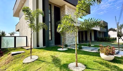 CASA TÉRREA CONDOMINIO TERRAS ALPHA 1 Casa em Condomínio com 4 Quarto(s) e 5 banheiro(s) à Venda, 259 por R$ 1.840.000 no setor Terras Alpha Residencial 1 VN27315