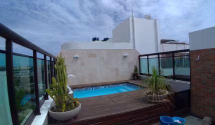 Linda cobertura dúplex 4 quartos no Rio 2!