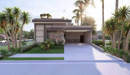 Casa com 3 dormitórios à venda, 222 m² por R$ 1.990.000,00 - Santorini Residencial Club - Paulínia/SP