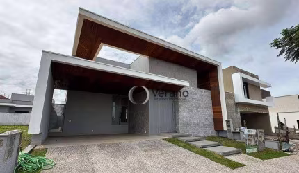 Casa com 4 dormitórios à venda, 211 m² por R$ 2.250.000,00 - Condomínio Residencial Santorini - Paulínia/SP