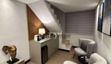 Apartamento Duplex com 2 dormitórios à venda, 126 m² por R$ 630.000,00 - Condomínio Spazio Calabria - Campinas/SP