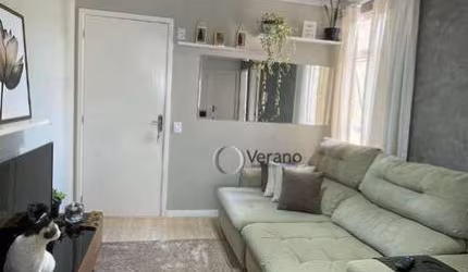 Apartamento com 2 dormitórios à venda, 43 m² por R$ 272.000 - Condomínio Quero Quero - Valinhos/SP