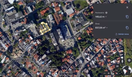 Terreno à venda, 830 m² por R$ 1.018.500,00 - Centro - Lauro de Freitas/BA