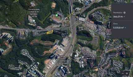 Terreno à venda, 5531 m² por R$ 8.500.000,00 - Pituaçu - Salvador/BA