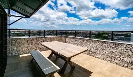 Apartamento com 3 dormitórios à venda, 104 m² por R$ 510.000,00 - Caji - Lauro de Freitas/BA